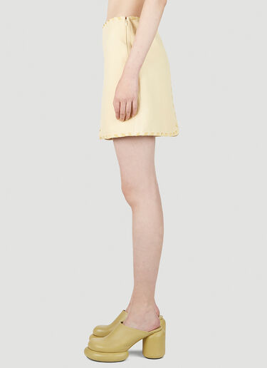 Rodebjer Sole Langett Mini Skirt Yellow rdj0252002