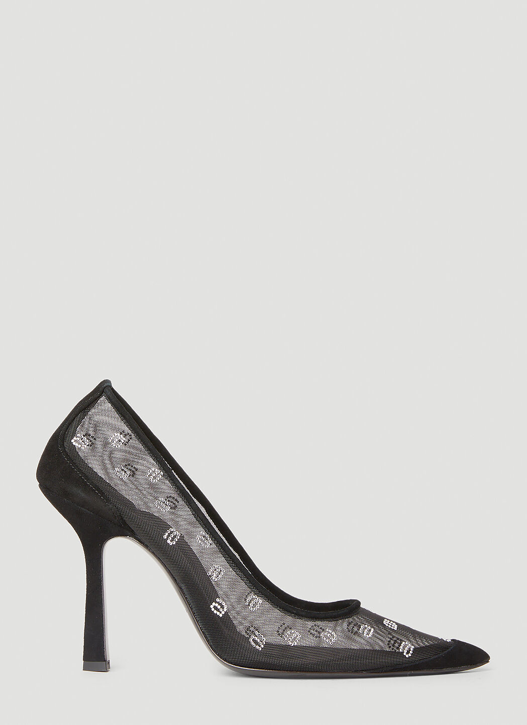 Alexander wang clearance heels black