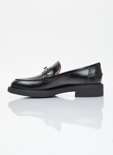 Gianvito Rossi Martine Leather Loafers Black gia0255012