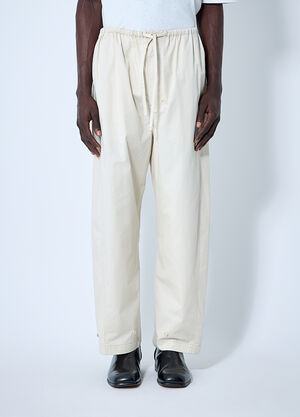 Lemaire Twisted Pants Cream lem0160006