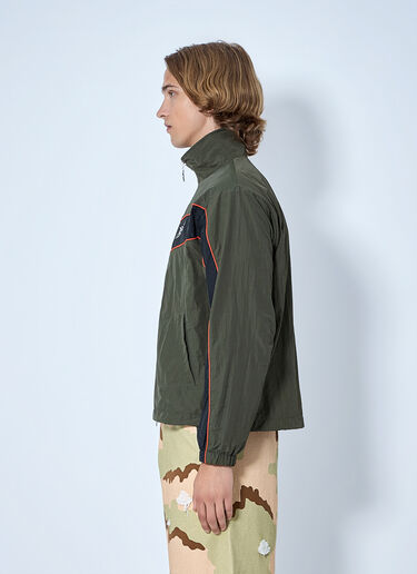 LN-CC® - Bott: Paneled Track Jacket - Green Bott Paneled Track Jacket Green bot0165002