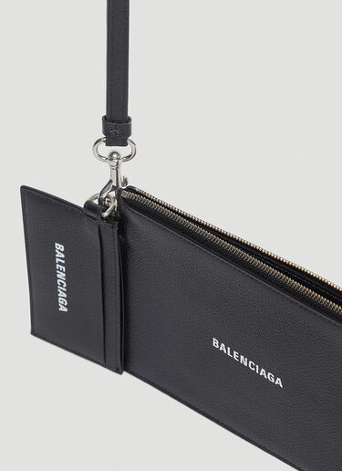 Balenciaga キャッシュポーチとカードホルダー ブラック bal0145050