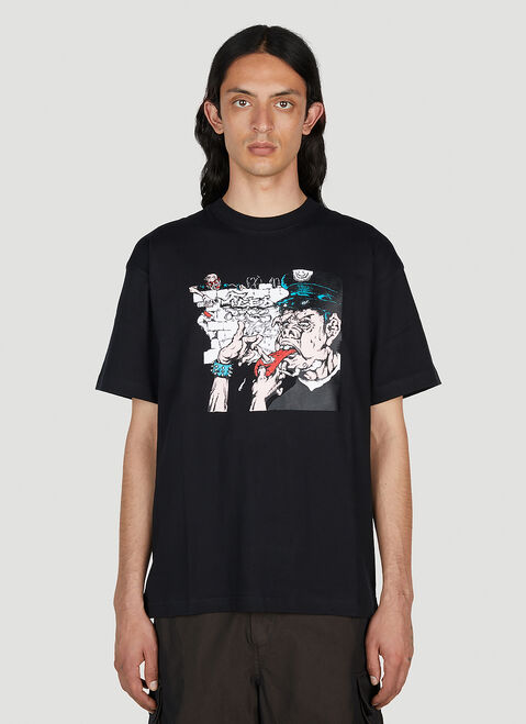 FUNGUYS Feed Pigs Tシャツ ブラック fun0154004