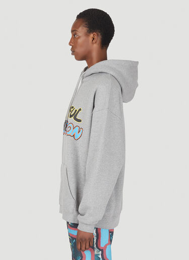 DRx x STEFAN MEIER x LN-CC Powerful Connection Hooded Sweatshirt Grey drs0350005