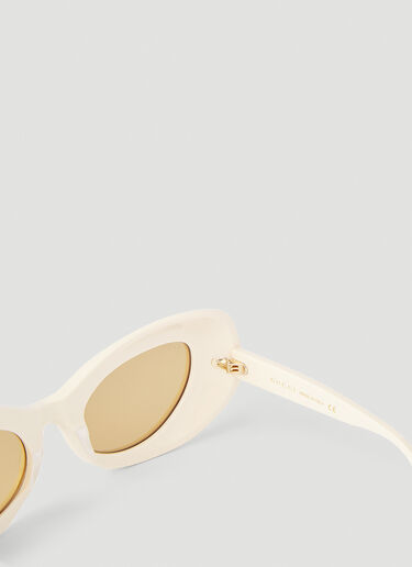 Gucci Cat-Eye Acetate Sunglasses Yellow guc0245247