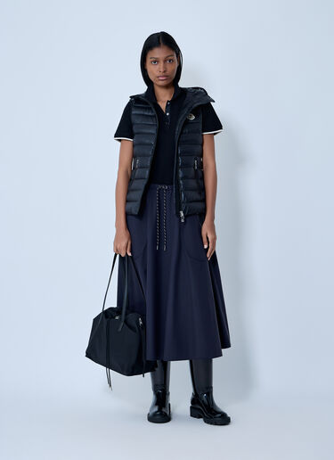 Glygos Short Down Vest Moncler Glygos Short Down Vest Black mon0263017