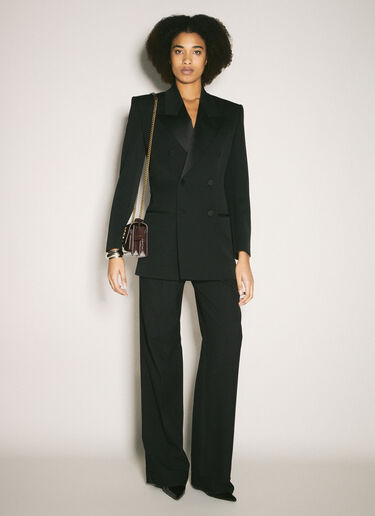 Saint Laurent Tuxedo Blazer Black sla0258067