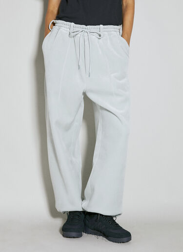 Y-3 Velvet Track Pants Grey yyy0354028