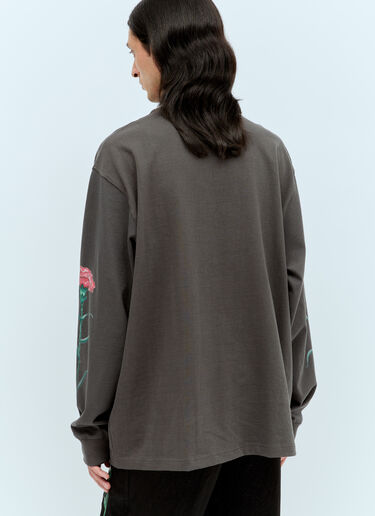 Song for the Mute 로고 프린트 맨투맨 그레이 sfm0156003