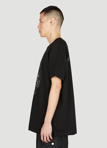 Alexander McQueen Skull T-Shirt Black amq0152003