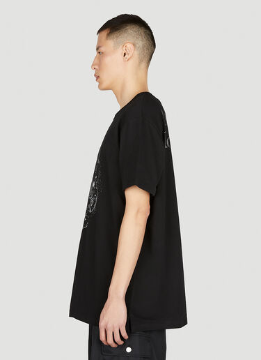 Alexander McQueen スカル Tシャツ ブラック amq0152003