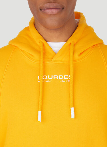Lourdes 徽标连帽运动衫 橙色 lou0346002