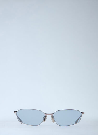 Invisible 2.0 Oval Sunglasses Balenciaga Invisible 2.0 Oval Sunglasses Blue bal0163033