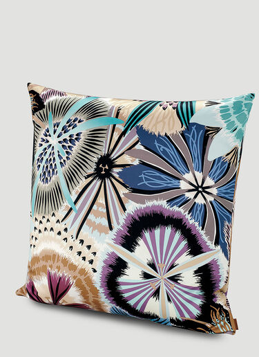 MissoniHome Passiflora Giant Print Large Cushion Multicolour wps0644214