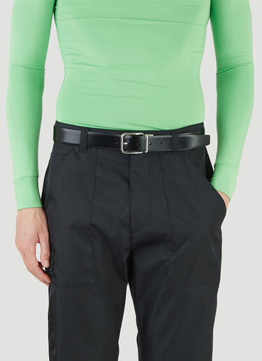 Reversible Leather Belt Prada Reversible Leather Belt Black pra0145054