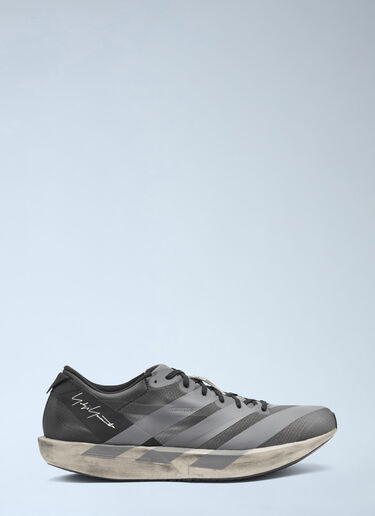 LN-CC® - Y-3: Adios 9 Sneakers - Grey Y-3 Adios 9 Sneakers Grey yyy0165022