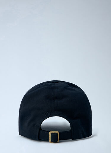 LN-CC® - Vivienne Westwood: Uni Baseball Cap - Black Vivienne Westwood Uni Baseball Cap Black vvw0166021