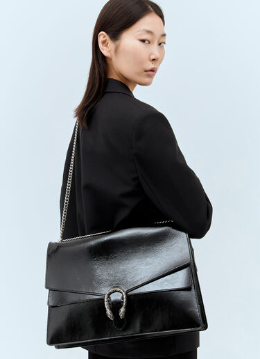 Gucci Dionysus Large Shoulder Bag Black guc0257138