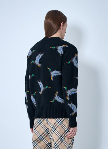 Burberry Duck Wool Sweater Black bur0159010