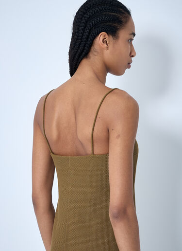 Max Mara Melfi 针织中长连衣裙  绿色 max0260013