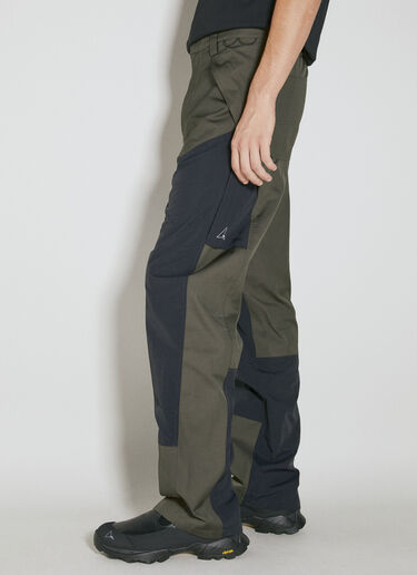ROA Contrast Cargo Pants Brown roa0154013