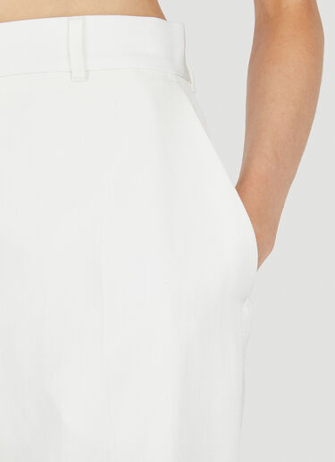 Casablanca Wide Leg Pants White cbl0250013