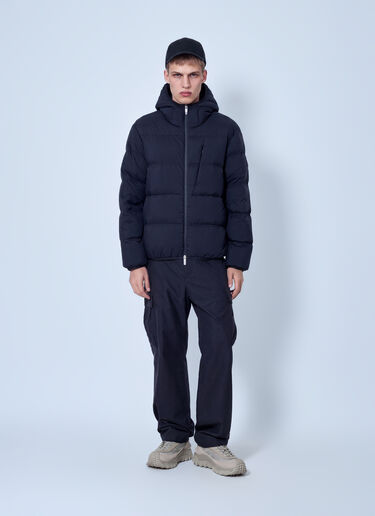 LN-CC® - Moncler: Poitevin Hooded Short Down Jacket - Black Moncler Poitevin Hooded Short Down Jacket Black mon0166019