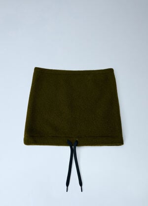 RIER Natural Fleece Neck Warmer Green rrr0165002