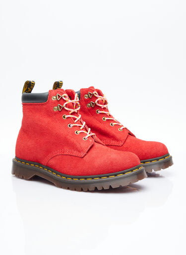 Dr. Martens 939 Suede Boots Red drm0354005