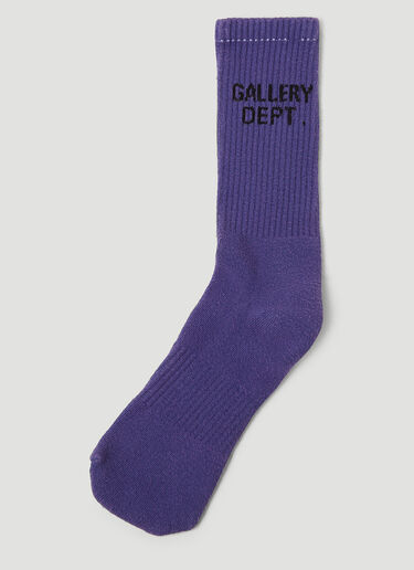 Gallery Dept. Clean Socks Purple gdp0147020