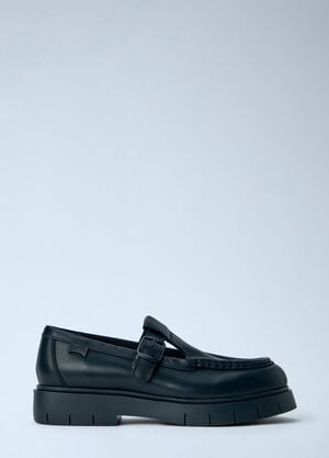 Camper Alaro Leather Moccasins Black cim0266014