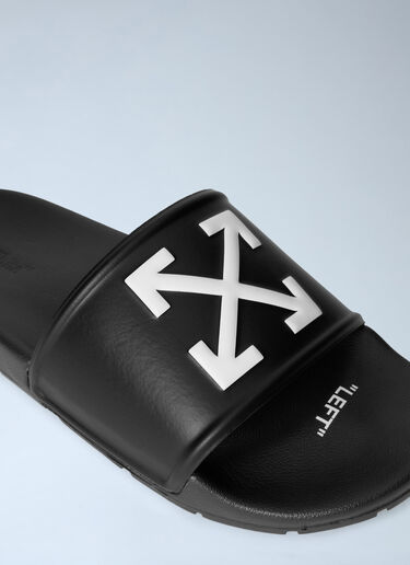 Arrow Slide Sandals Off-White Arrow Slide Sandals Black ofw0162020