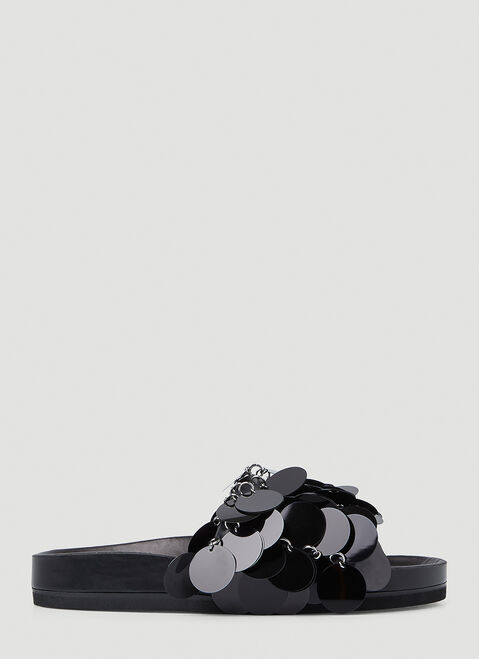 Ottolinger Sparkle Slides Black ott0251024