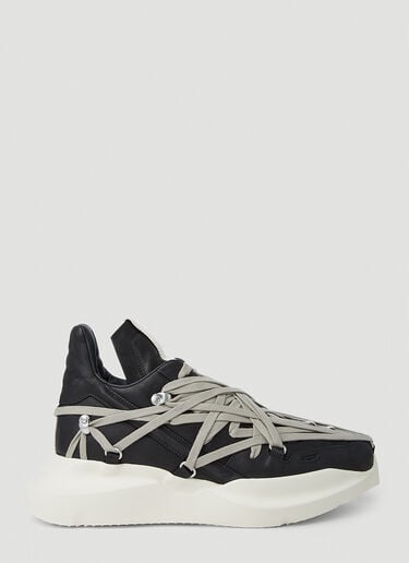 Rick Owens Megalace Runner Sneakers Black ric0151027