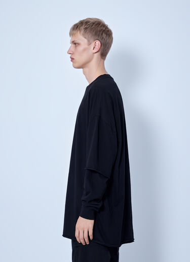 LN-CC® - Rick Owens DRKSHDW: Tommy Hustler Top - Black Rick Owens DRKSHDW Tommy Hustler Top Black drk0166015