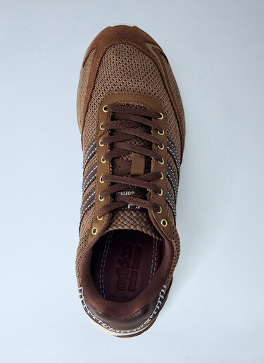 Adizero Adios Mesh Sneakers adidas by Wales Bonner Adizero Adios Mesh Sneakers Brown awb0163016