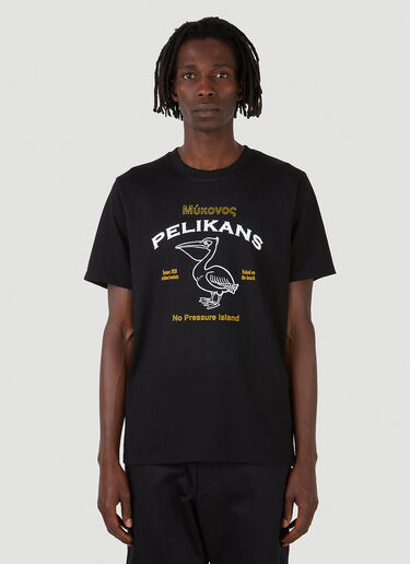 Pressure Pelikan 프레셔 티셔츠 블랙 prs0146012
