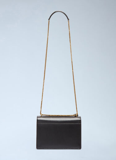 Saint Laurent Sunset Chain Shoulder Bag Black sla0233062