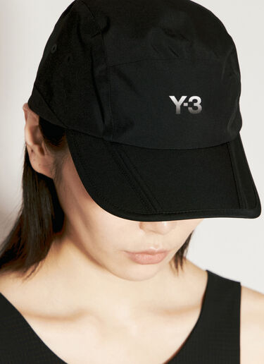 Y-3 Logo Print Beach Baseball Cap Black yyy0356035