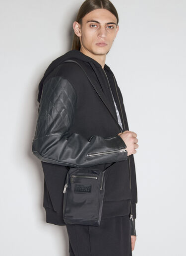 MM6 Maison Margiela Anatomic 小号邮差包 黑色 mmm0353005