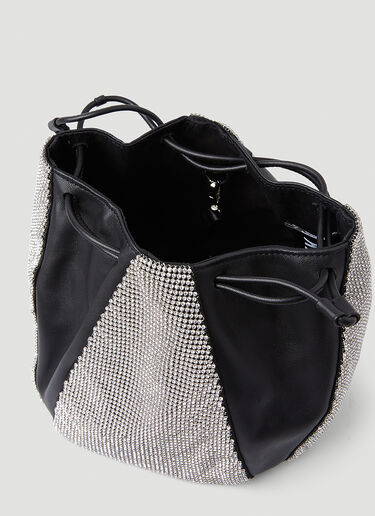 Crystal Mesh Pouch Handbag KARA Crystal Mesh Pouch Handbag Silver kar0247015