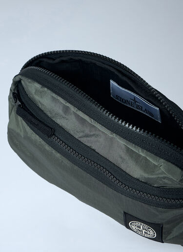 Logo Motif Belt Bag Stone Island Logo Motif Belt Bag Green sto0164025