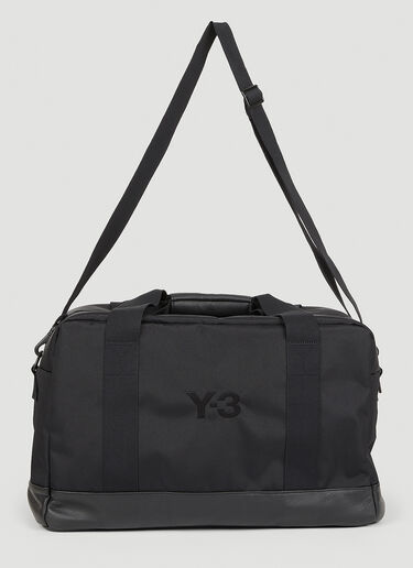 Y-3 Logo Motif Weekend Bag Black yyy0349045