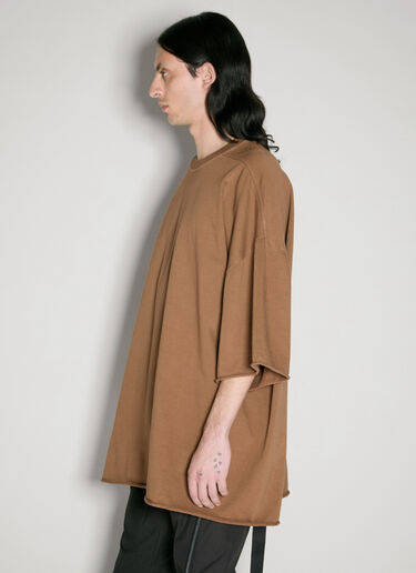 Rick Owens DRKSHDW Tommy T T-Shirt Brown drk0156016