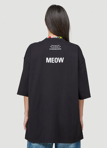 Balenciaga I Love Cats XL T-Shirt Black bal0243116