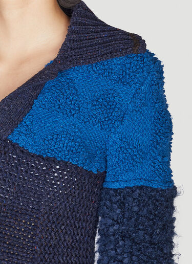 Bottega Veneta Patchword Sweater Blue bov0250073