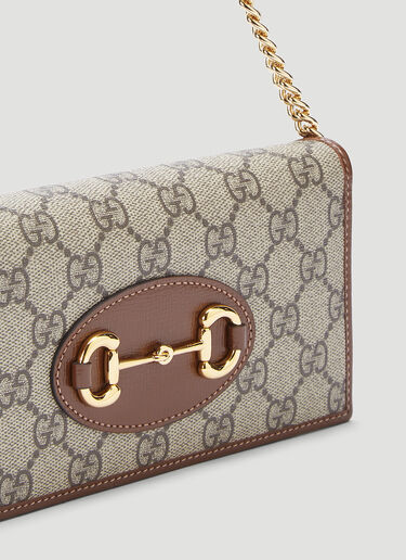 Gucci Horsebit 1955 Chain Wallet Brown guc0241151