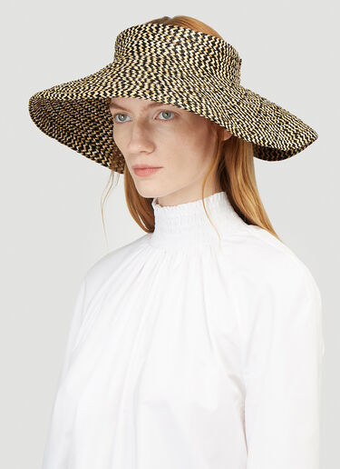 Flapper Ivana Visor Hat Beige fla0239001