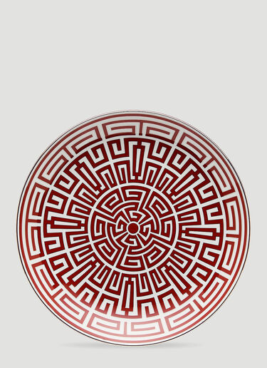 Labirinto Venezia Plate Ginori 1735 Labirinto Venezia Plate Red wps0644472