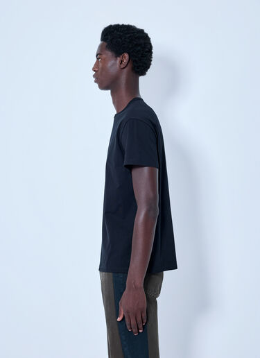 LN-CC® - Maison Margiela: Regular T-Shirt - Black Maison Margiela Regular T-Shirt Black mla0166005